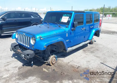 2016 Jeep Wrangler Unlimited Sahara z USA, uszkodzony, nr VIN 1C4HJWEG0GL154418